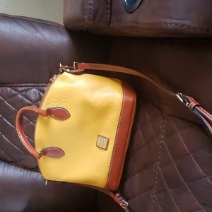 Dooney and Bourke satchel in Yellow